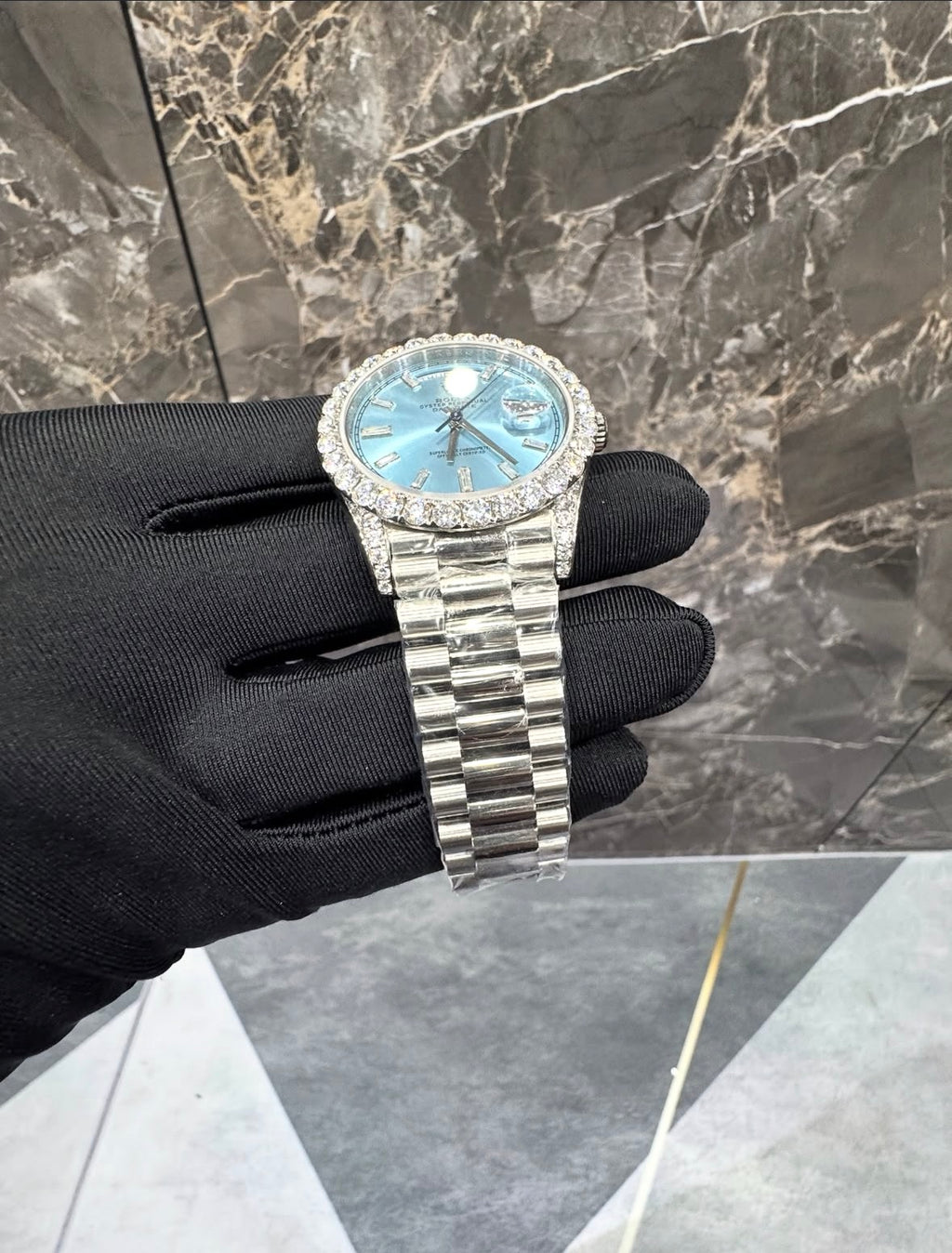 Lab-Diamond "Bluey"