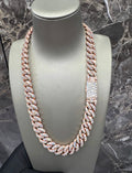 Lab-Diamond Chain "Cuban"